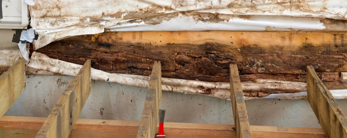how to repair dry rot